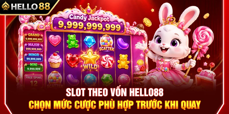 Slot Theo Vốn HELLO88 – Chọn Mức Cược Phù Hợp Trước Khi Quay