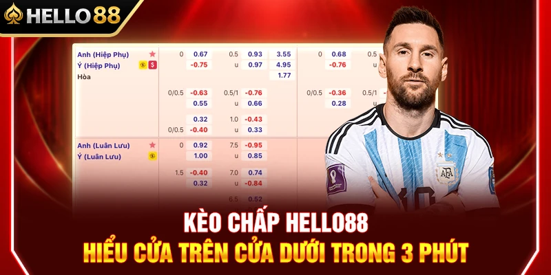 Kèo Chấp HELLO88 – Hiểu Cửa Trên Cửa Dưới Trong 3 Phút