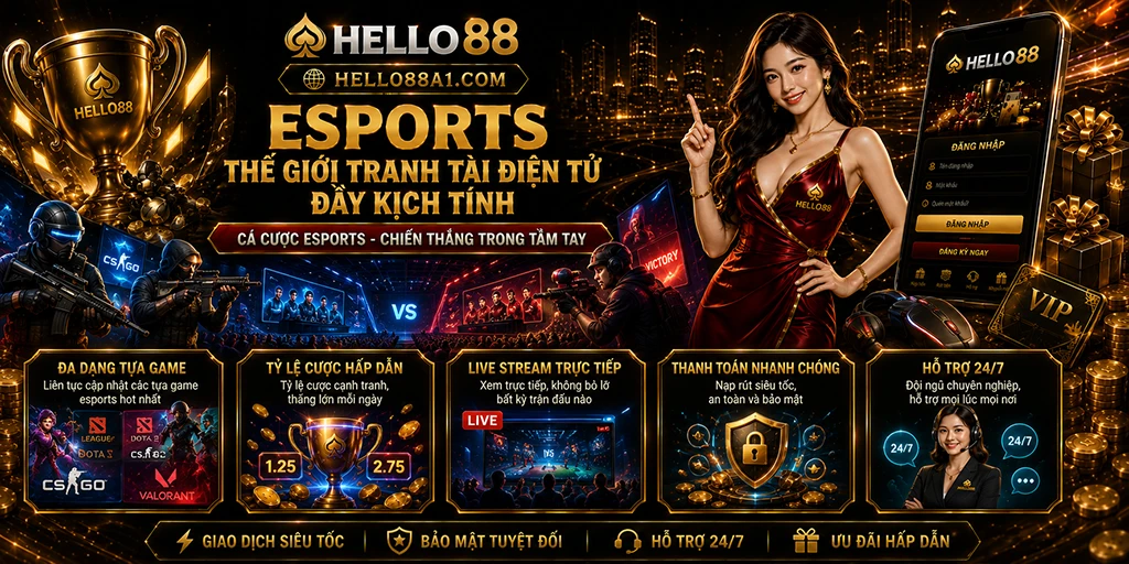 HELLO88 – Link Vào suhuqq.co Chính Thức - Đăng Ký Nhanh 11 Esports – Thế giới tranh tài điện tử đầy kịch tính