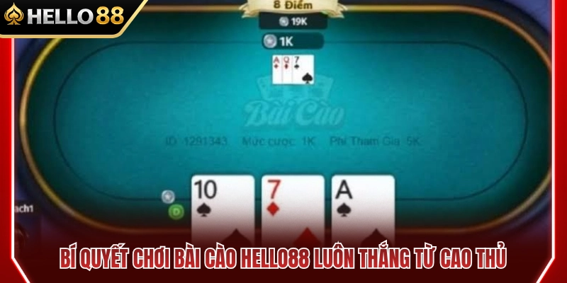 Bài Cào HELLO88 – Luật Chơi Nhanh, Ván Gọn Cho Tân Thủ 3 Mẹo đánh bài cào HELLO88 tối ưu cơ hội thắng từ chuyên gia